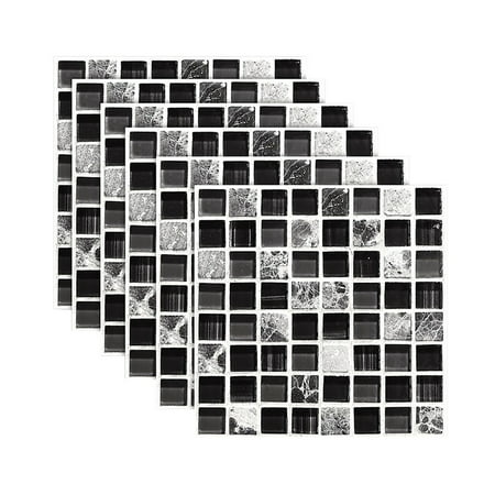 Buodes Fall Decorations 3D Simulation Tile Stickers Home Decoration Waterproof Bathroom Wall Stickers