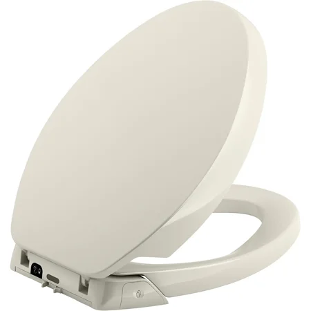 YAAN K-5588-96 Purefresh Quiet-Close with Grip-Tight Bumpers Elongated Toilet Seat  Biscuit 2.50 X 14.10 X 19.17 Inches