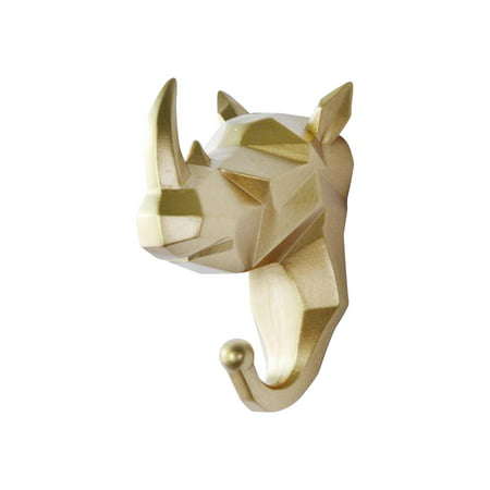 Miximx Animal Hook Free Punch Deer Head Coat Hook Wall Coat Hook Key Wall Mount - Gifts Ltz Miximx Animal Hook Free a-a#9335