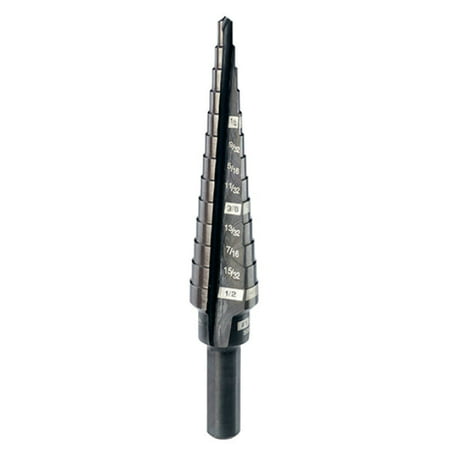New Milwaukee 48-89-9201 Jam Free Performance #1 Step Drill Bit  1/8 -1/2  X 1/32  Each