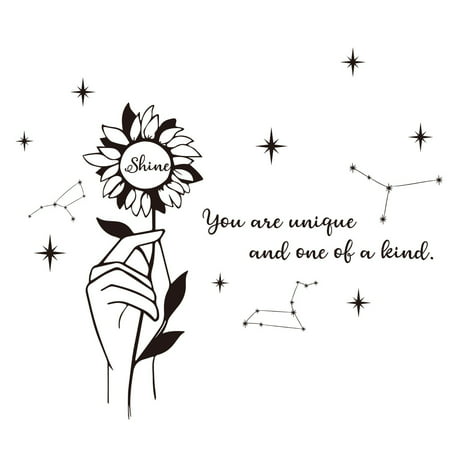 FengLS Stars Wall Sticker Home Decor Bedroom Removable Nursery Wall Sticker Kids DIY Art Decal 09-Decor-10A#7751 Ideal Gift Stars Wall Sticker