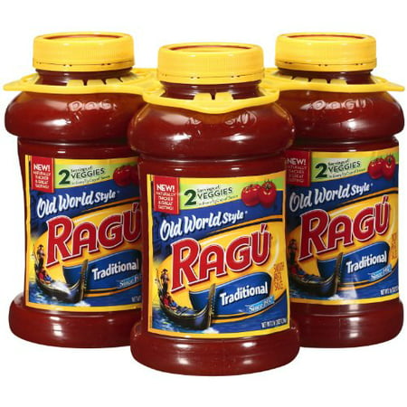 Ragu Old World Style Traditional Pasta Sauce 45 Oz. Each  3 Pk. A1
