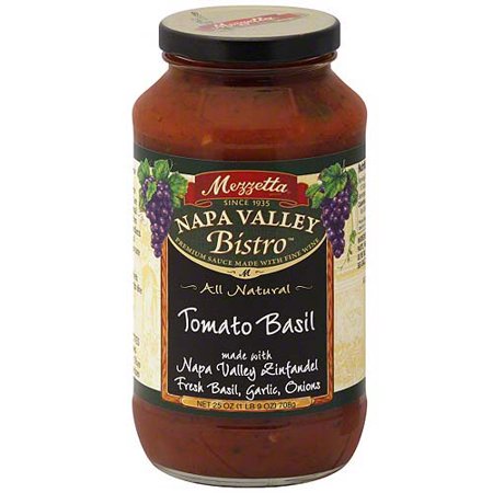 Mezzetta Tomato Basil Pasta Sauce  25 Oz (Pack of 6)