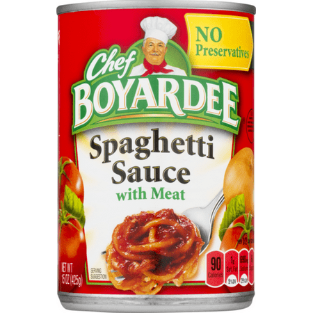 Chef Boyardee Spaghetti Meat Sauce  Quantity of 12