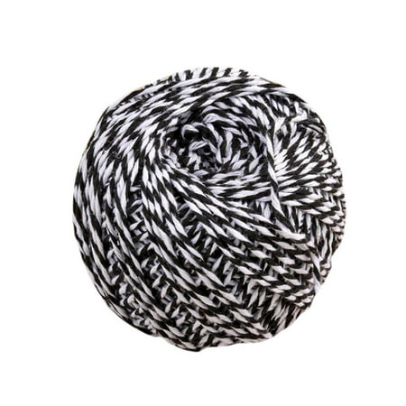 Zpj3#3943 Cotton Rope Hand-Woven Diy Double Stranded Rope Tag Thin Cotton Rope 1.5Mmx100M Z#3943 UG4