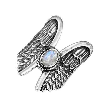 MIANHT Ladies Fashion Alloy Angel Wing Ring Creative Ring Jewelry - 2022 FashionLadies Fashion Alloy B-#2540