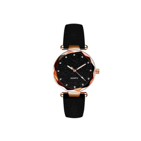 MIANHT NEW Ladies Fashion Rhinestone Rose Gold Quartz Watch Female Belt Watches - 2022 FashionNEW Ladies Fashion B-#6858