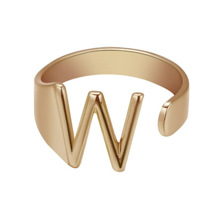 Usupdd Fashion Couple Ring Twenty Six English Letter Open Ring Couple Jewelry Usupdd WDD220815-5513