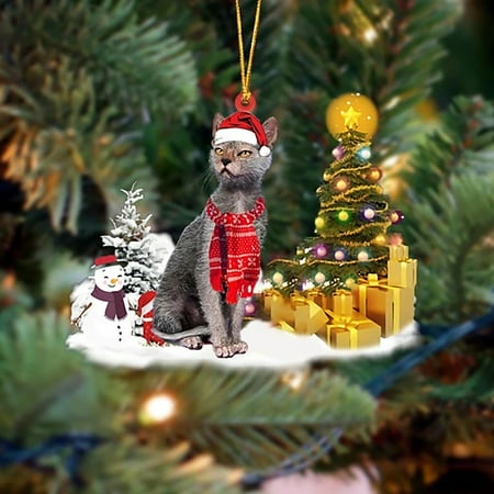 Christmas Ornament Lovely Tree Gift Ornament Christmas Tree Hanging Party Decor Ljddg#6222 Home Decoration Christmas Ornament Lovely