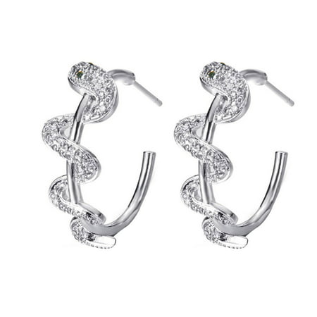 MIANHT Personality Earrings Women S Temperament Zircon Earrings Women S Earrings - 2022 FashionPersonality Earrings Women S B-#6317