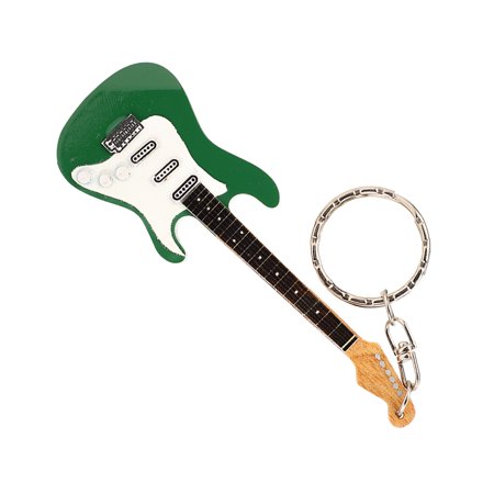 Guitar Keyring  Portable Metal Guitar Keychain Exquisite for Music Lover for Daily Life Work 01 02 03 04 06 07 08 09 10