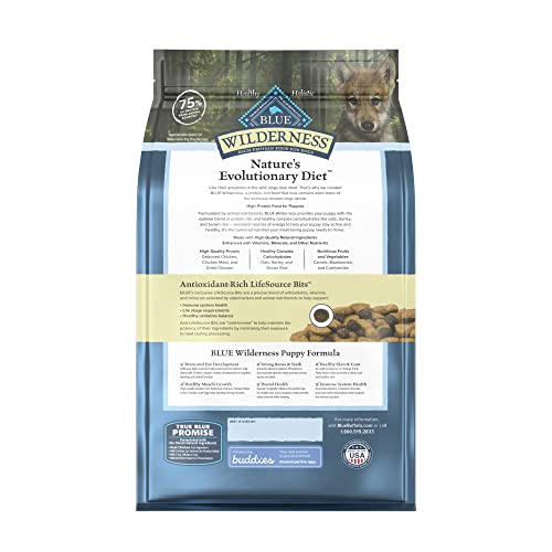 Blue Buffalo Wilderness High-Protein Natural Puppy Dry Food  Chicken Recipe  4.5-lb. Bag thumbnail