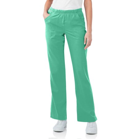 Urbane Ultimate Flare Leg Scrub Pants for Women: 2 Pocket  Modern Tailored Fit  Soft Stretch  Elastic Waist  Medical Scrubs 9306