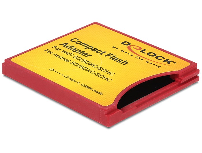 DeLOCK - Kartenadapter (SD, SDHC, SDXC) - CompactFlash (62542)