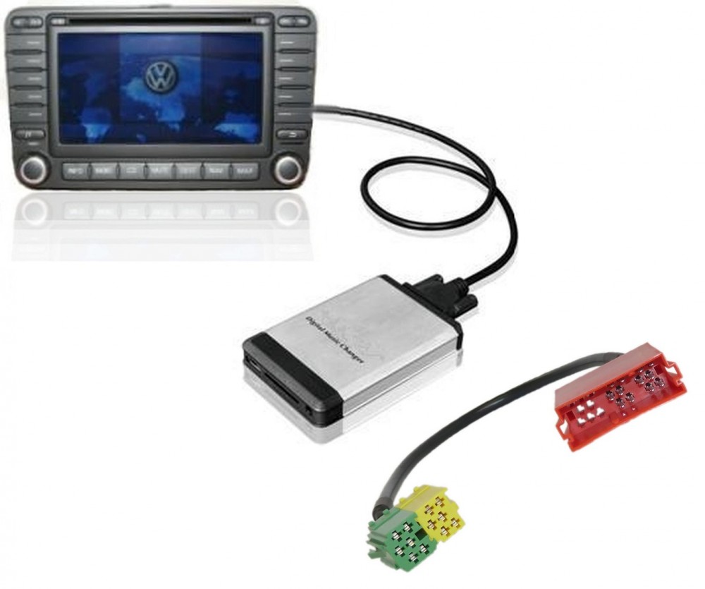 Aux in Adapter Interface 8pol USB Mini Iso Kabel Set F Seat Alana Aura Aura CD