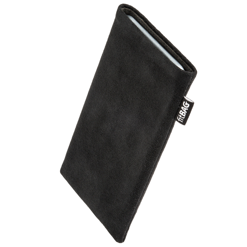 FitBAG Classic Schwarz Handytasche Für Nokia 5330 XpressMusic