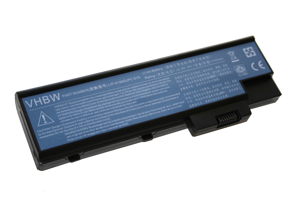 Vhbw Li-Ion Akku 4400mAh (14.8V) Für Notebook Laptop Acer Aspire 5673, 5673WLMi, 5674, 5674Wlhi, 56