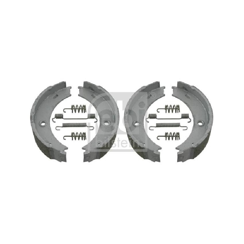 FEBI BILSTEIN 23191 Handbrake Shoes Rear Axle, with Fastening/mounting Material