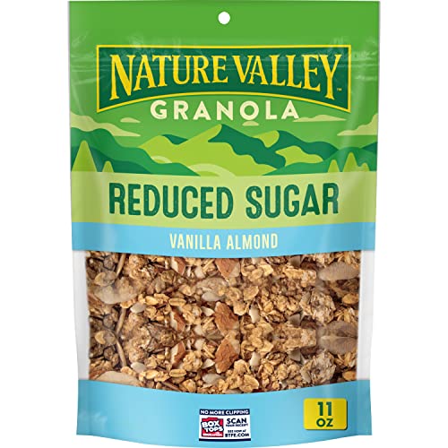Nature Valley Granola Reduced Sugar Vanilla Almond 