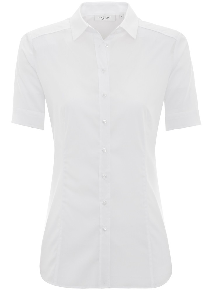 Eterna - Damen Comfort Fit Kurzarmbluse, 2016/2017, 5330 Hy01