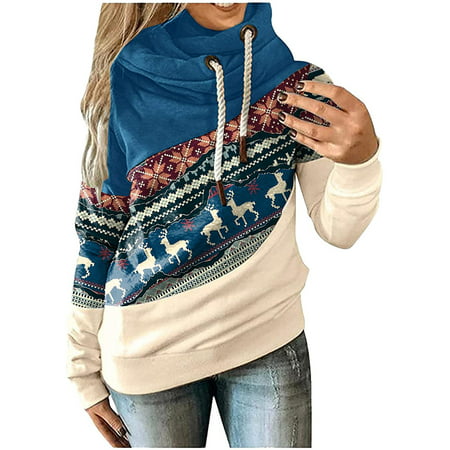 CXTTX Women S Fashion Hoodies Sweatshirts Skull Roses Tshirt Long-Sleeve Grey Zip up Hoodie Lightweight Trendy Gradient Printed Sweatshirt Hoodies Tre