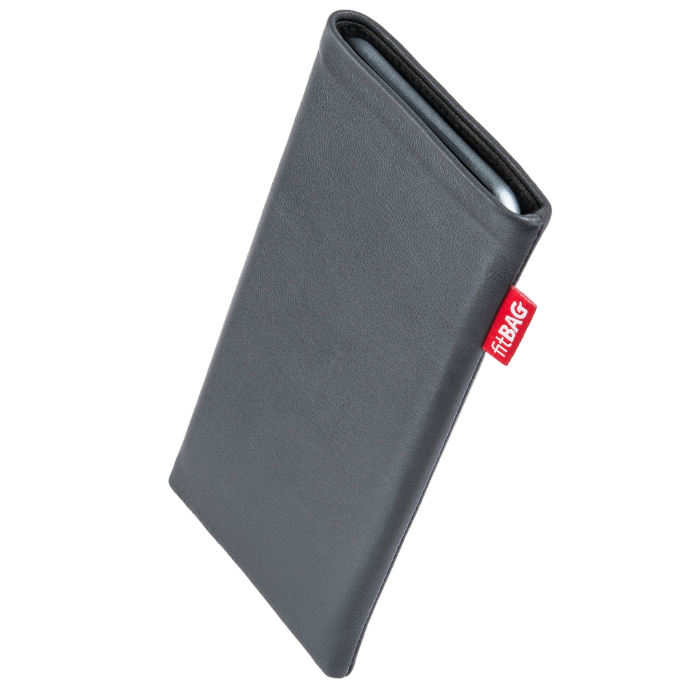 FitBAG Beat Grau Handytasche Für Nokia 5330 XpressMusic