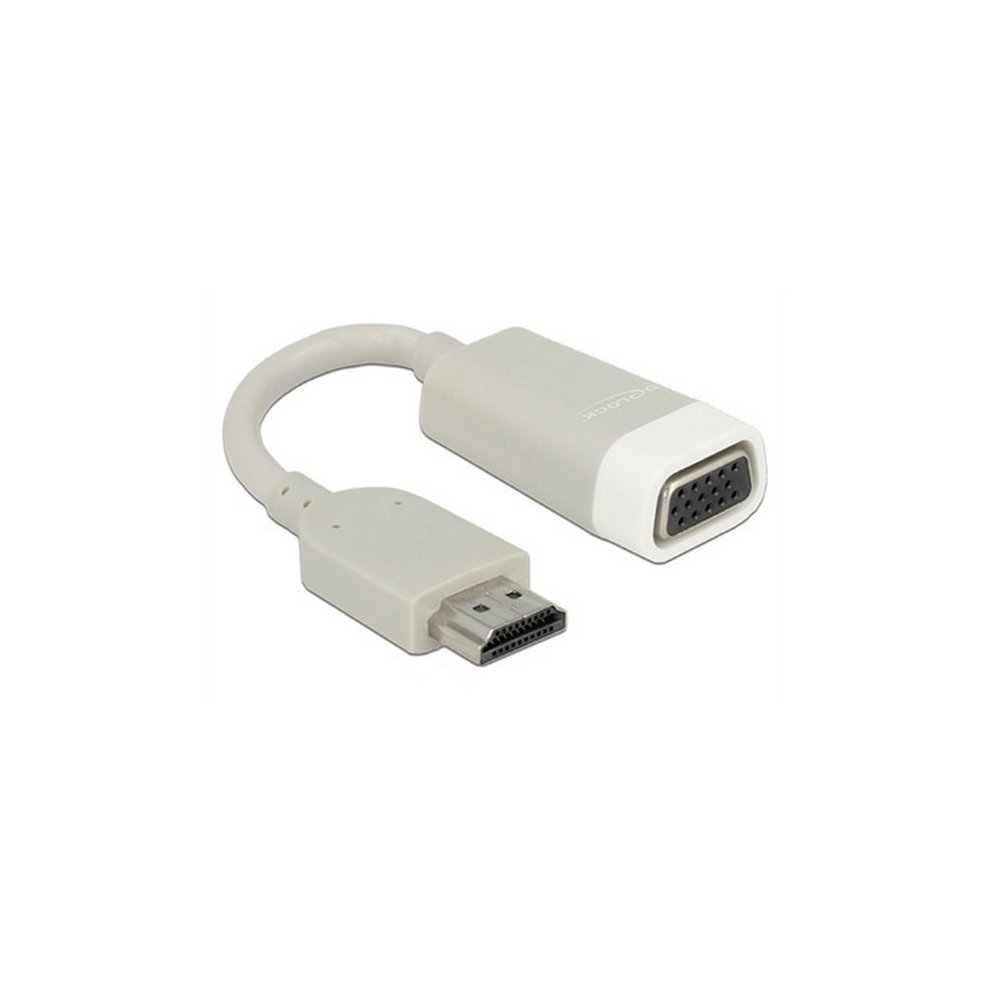 DeLOCK 65469 Video Cable Adapter VGA (D-Sub) HDMI Type a... thumbnail