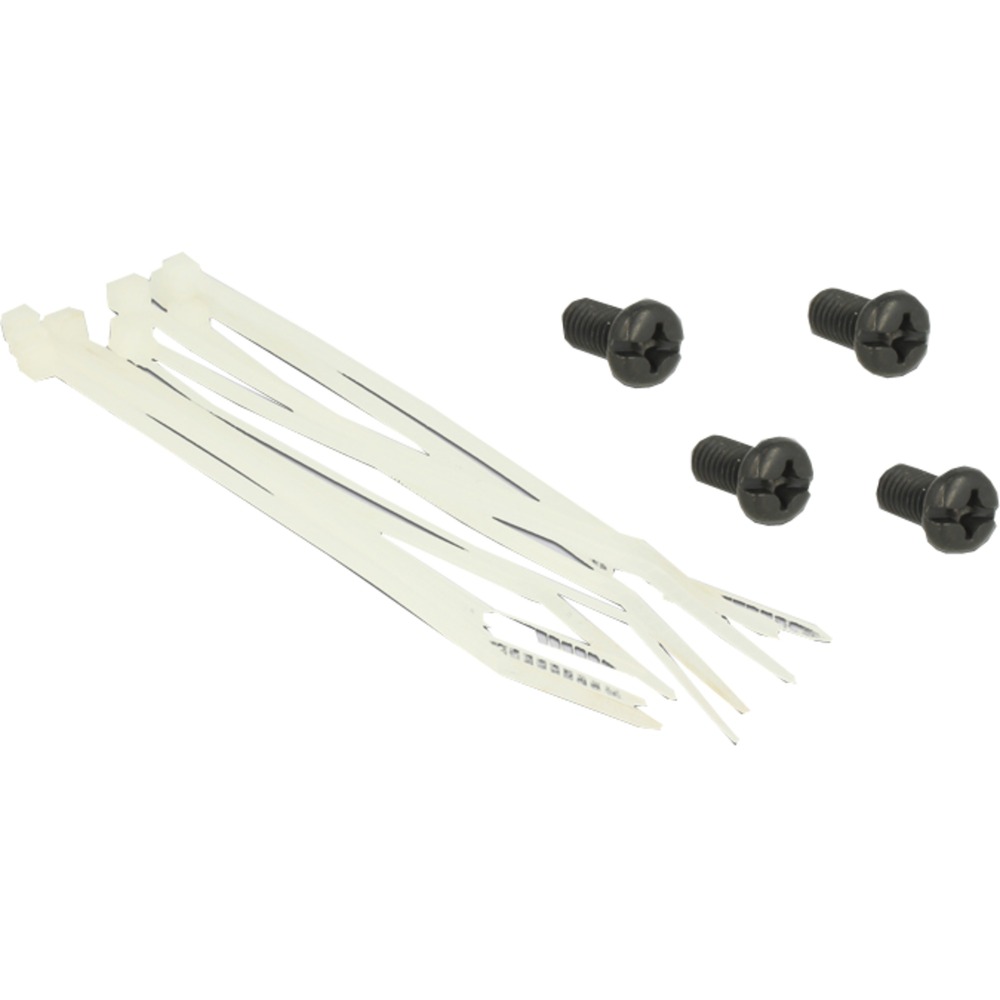 DeLOCK Keystone Patch Panel - Patch Panel - Schwarz - 1U - 48,3 Cm (19) - 24 Ports (43340)