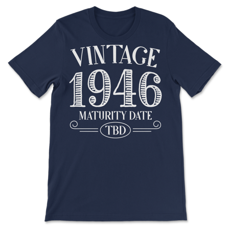 Born in Year 1946 Vintage Shirt - Maturity TBD