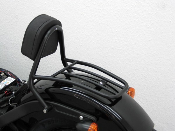 Fehling Fahrer Sissy Bar Harley Davidson Softail Blackline