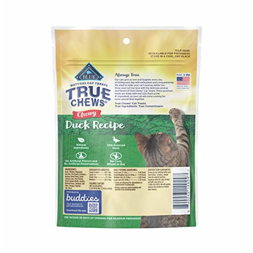 Blue Buffalo Truechew Duck Cat Bites 3-oz thumbnail