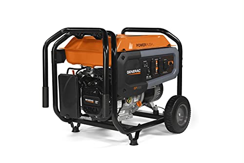 Generac 7681 GP6500 6500 Watt Manual Start Gas Powered Portable Generator with Cord - 49 ST/CSA thumbnail