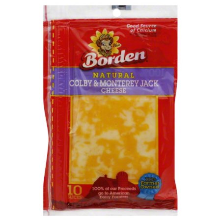 Colby Et Monterey Jack Sliced Cheese