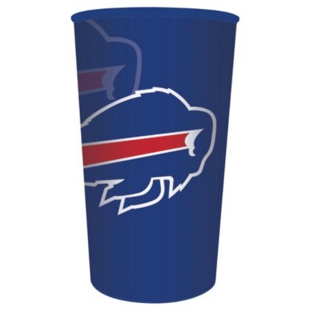 Club Pack of 20 Blue and Red Buffalo Bills NFL Football Plastic Drinking Party Souvenir Tumbler Cups 22 Oz