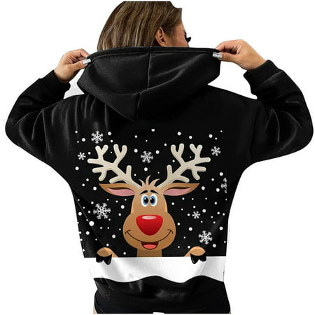 Sentmoom Casual Fall Tops for Women  Letter Print T Shirt Long Sleeves Cute Fitted Shirt Trends Oversized Sweatshirts Generic Classic Top Tunic Oversi