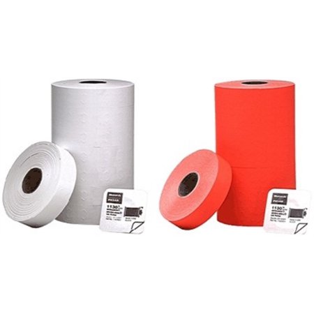 Marking Labels #1136 Gun Fluorescent Red-8 Rolls X 1750 Labels/rol