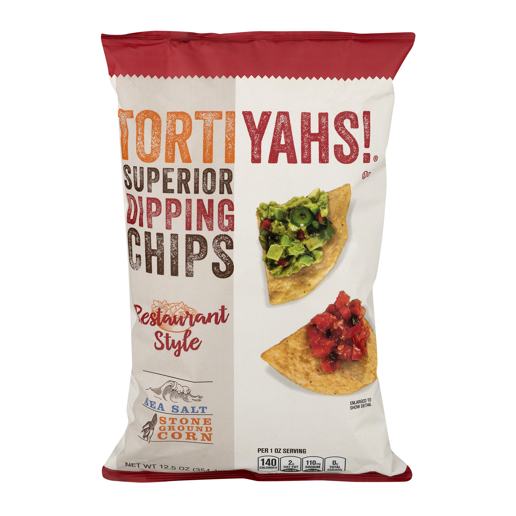 Tortiyahs! Restaurant Style Sea Salt Tortilla Chips - 12oz