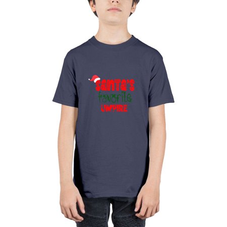 Santas Favorite Umpire Style 1136# - Christmas - Youth Tee Unisex
