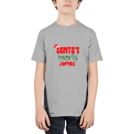Santas Favorite Umpire Style 1136# - Christmas - Youth Tee Unisex