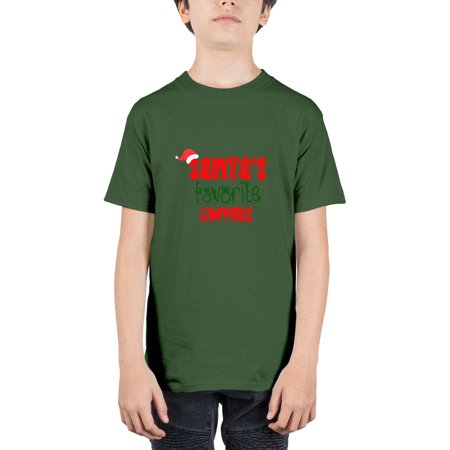 Santas Favorite Umpire Style 1136# - Christmas - Youth Tee Unisex
