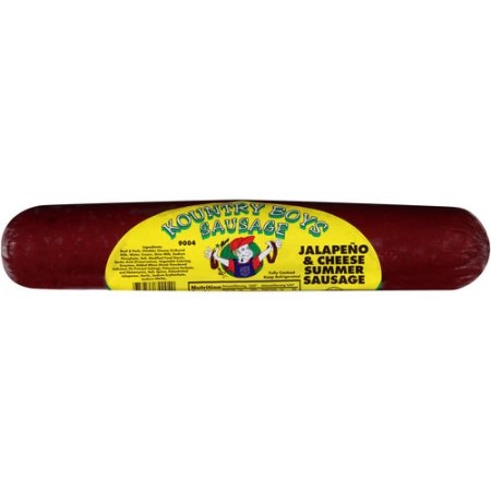 Kountry Boys Sausage Jalapeno & Cheese Summer Sausage, 14 Oz.