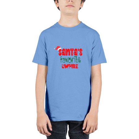 Santas Favorite Umpire Style 1136# - Christmas - Youth Tee Unisex