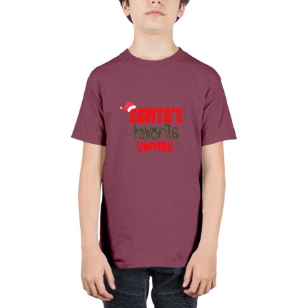 Santas Favorite Umpire Style 1136# - Christmas - Youth Tee Unisex