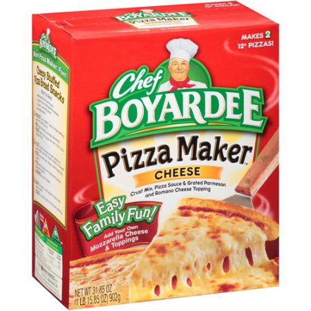 Chef Boyardee Pizza Maker Cheese Pizza Kit, 31.85 Oz