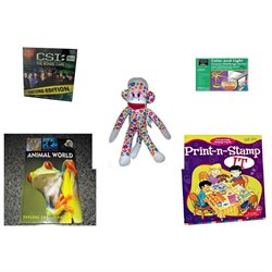 Children's Fun & Educational Gift Bundle - Ages 6-12 Years [5 Piece] No. Dbund-6-12-9545