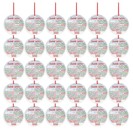 Christmas Ornaments Cute Santa Clause Wearing Mask Handmade Tree Decoration A18-Z#8875 2022 Newest Christmas Ornaments Cute