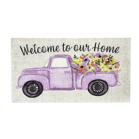 Usupdd Welcome Mats for Front Door  Absorbent Resist Dirt Indoor Outdoor Front Door Rug Usupdd WEE220816-7287