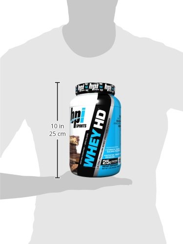 BPI Sports Whey-HD Ultra Premium Whey Protein Powder, Chocolate Cookie, 2 Pound thumbnail