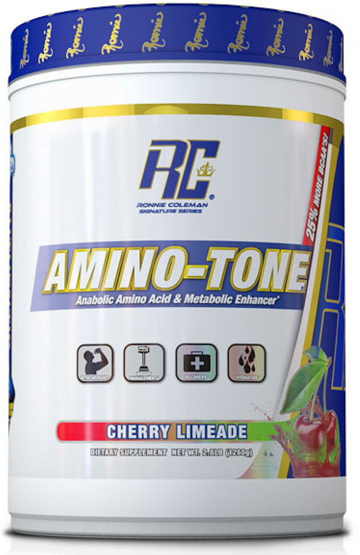 Amino-Tone - 30 Servings-Sour Apple Bodybuilding Warehouse Ronnie Coleman