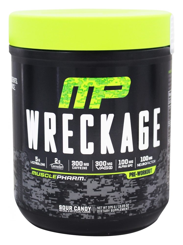 Wreckage Sour Candy 25 Servings by Muscle Pharm